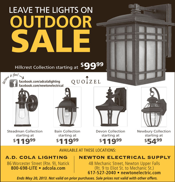 Leave the Lights On Outdoor Sale