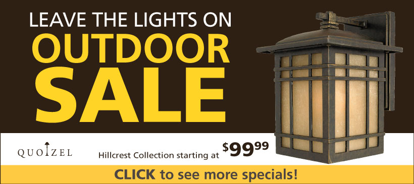 Leave the Lights On Outdoor Sale