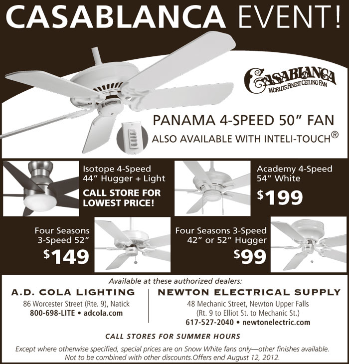 Casablanca Event Ad Cola Lighting