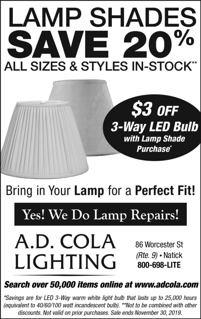 Save 20% on Lamp Shades