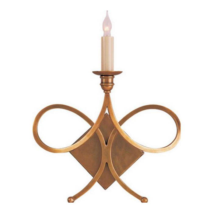 Visual Comfort SC322104HAB Double Twist One-Light Sconce