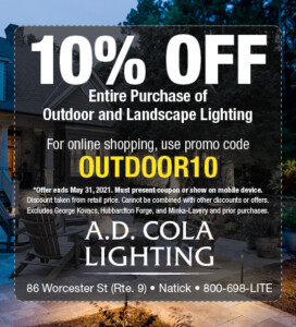 AD Cola 10% Off outdoor and landscape lighting