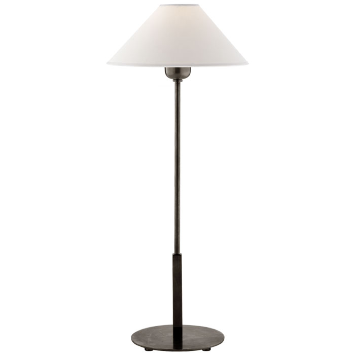 Hackney Collection 1-Light Floor Lamp in Bronze with Round Natural Paper Shade Visual Comfort SP 3022BZ-NP