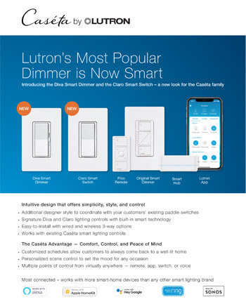 Lutron Caseta-Smart Home Controls