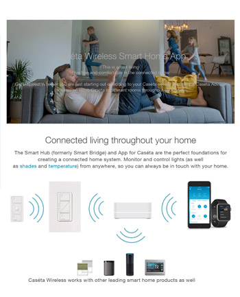 Lutron Caseta-Smart Home Voice Controls 