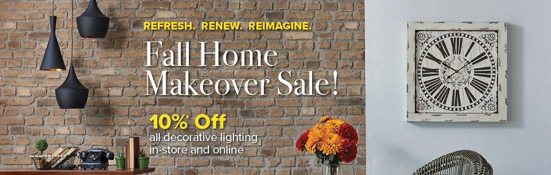 Fall Home Makeover Sale Fall Home Makeover Sale