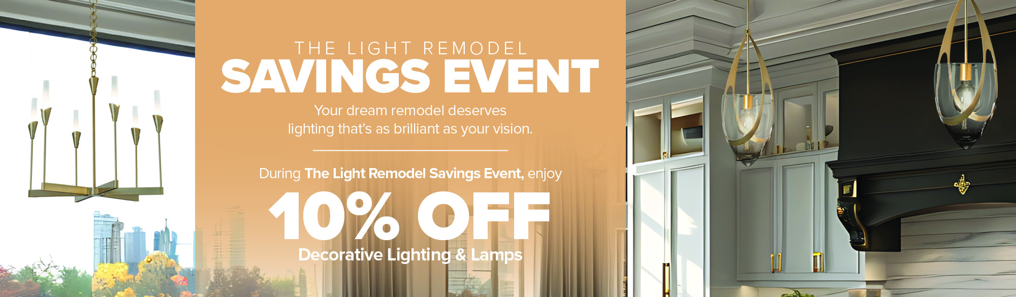 Savings Event2 Lighting and Fan Sale