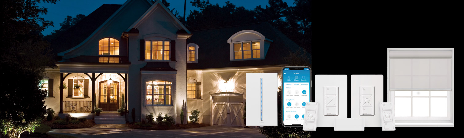 Lutron whole house control systems